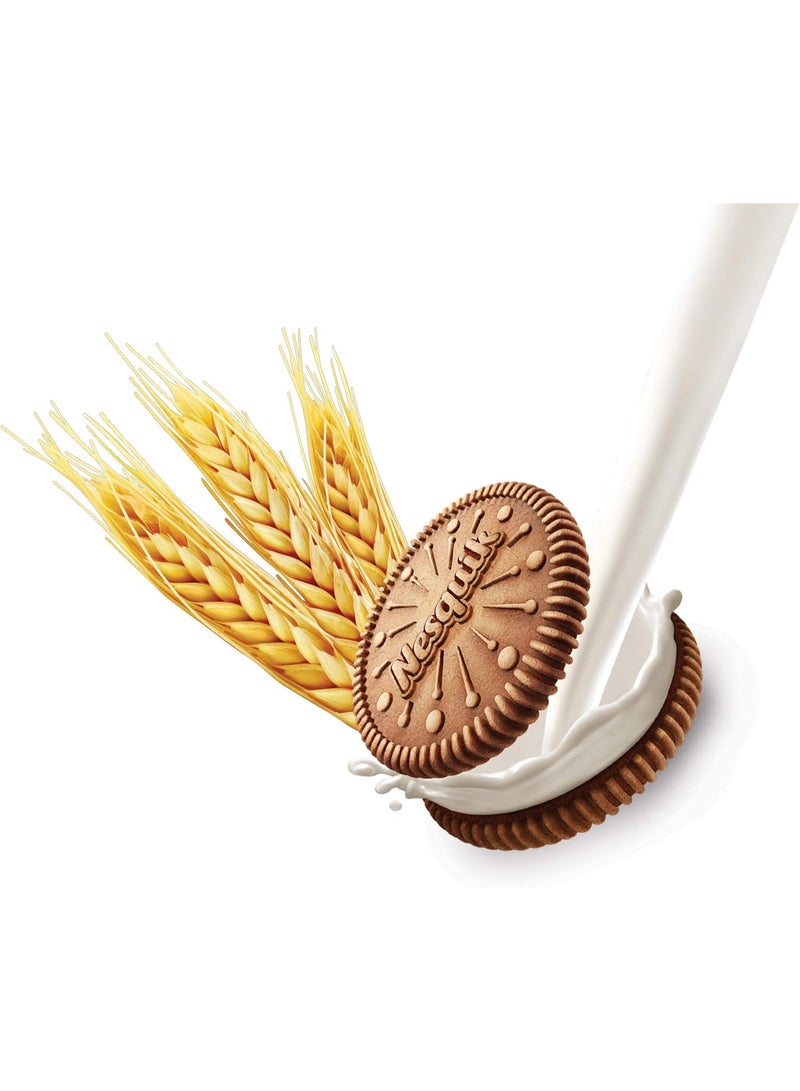 نسكويك بسكويت نيسكويك ساندويتش بحشوة الحليب – عبوة 12 قطعة × 28 جم - Image 5